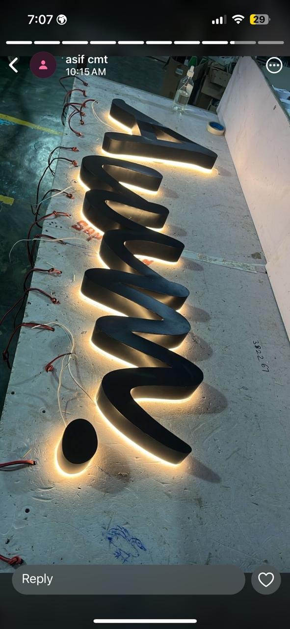 Sathyam signage project